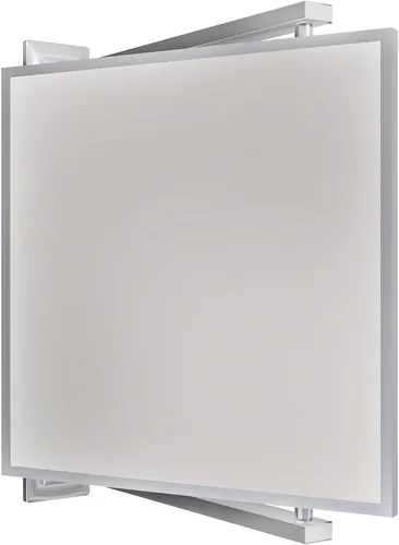 Vista 11 de BRIXWELL Pivot-N-Vue - Espejo rectangular con doble bisagra, acabado negro Negro mate