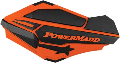 Vista 4 de PowerMadd 34410 Guardamanos Centinela Negro/Negro