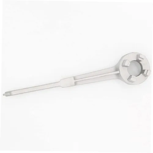 Vista 2 de Herramienta de llave de tambor de aceite, llave de tambor de aluminio, tuerca para metal de 10 a 55 galones, abridor fácil