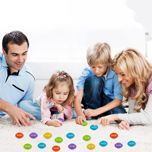 Vista 5 de Scione 36Pack Girar Fútbol Antiestrés Girar Fútbol Recuerdos de Fiesta para Niños 4-8 8-12 Rellenos de Bolsas de Regalo Caja del Tesoro Juguetes
