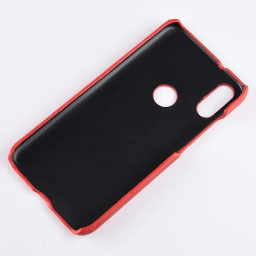 Vista 4 de Funda de teléfono para Xiaomi Redmi Note 7, [piel sintética]+[plástico duro] para Xiaomi Redmi Note 7 Funda Protectora, Antideslizante a prueba