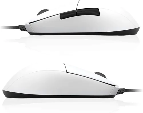 Vista 3 de ENDGAME GEAR XM1r - Mouse programable con 5 botones y 19000 DPI 246 onzas color blanco
