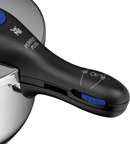 Vista 5 de WMF Perfect Plus - Cocina rápida Ø 8.7 in de diámetro 4 litros y medio con protección contra llama Cromargan Acero inoxidable para inducción