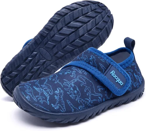 Vista 3 de Racqua Zapatos acuáticos para bebés y niños pequeños, de secado rápido, para natación, deportes, piscina, zapatos acuáticos para niños y niñas