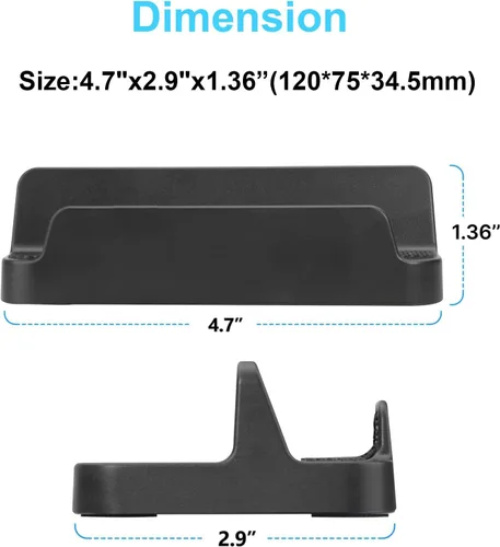 Vista 4 de Tangaroa Soporte para interruptor y cubierta de vapor, accesorios Steamdeck Soporte básico con almohadilla de silicona antideslizante, compatible