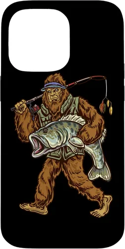 Vista 21 de Largemouth Bass Fishing Bigfoot Fisherman Case for iPhone 17