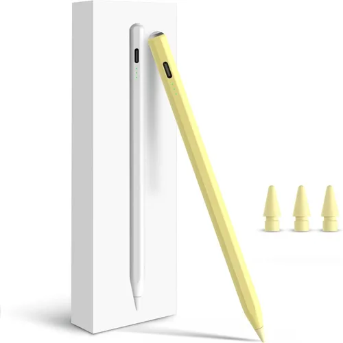Vista 10 de Lápiz para Apple iPad A16 10ª Generación, Lápiz capacitivo de carga rápida para iPad A16/11-6ª gen 2025-2018, Air 11"/13" M3/M2/5ª-3ª, Pro