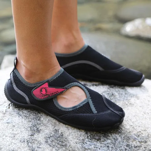 Vista 5 de Body Glove Zapatos de agua para mujer (lago, aeróbicos, natación, deportes acuáticos, playa, zapatos de agua para mujer), zapatos de agua negros