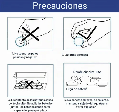 Vista 7 de PKCELL Batería AG3 1.5V LR41 392 384 192 Botón de célula alcalina para termómetro digital - 5