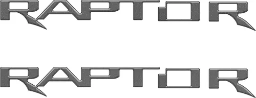 Vista 8 de Insertos de emblema para capó - Compatible con Ford F-150/Bronco Raptor 2021-2026