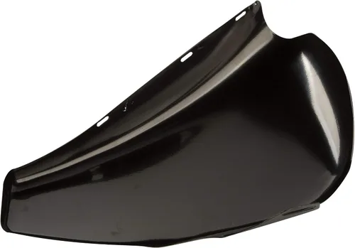 Vista 3 de Tapa de batería izquierda para Harley Davidson Sportster XL modelos 2004-2013 XL1200 XL883, negro