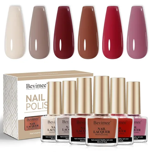 Vista 30 de Esmalte de uñas de secado rápido, color rosa, esmalte de uñas transparente, esmalte de uñas de secado rápido regular, a granel, sin gel, de larga
