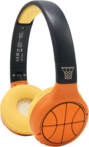Vista 9 de LEXiBOOK - Auriculares inalámbricos recargables 2 en 1 con luces - Sonido estéreo, inalámbrico con cable, plegable, ajustable, luces LED - HPBTKT