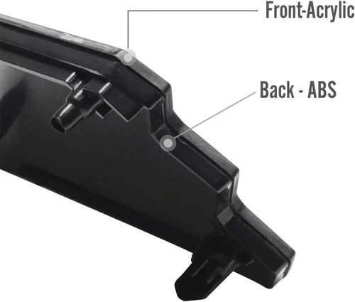 Vista 4 de Funda para sensor de embellecimiento de rejilla delantera para Toyota Tacoma TRD PRO 53141-35060 2018-2019 Direct Replacement