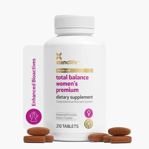 Vista 7 de Xtendlife Total Balance Multivitamínico prémium para hombre para la salud inmunológica, cardíaca, digestiva y celular, apoyo diario extra fuerte