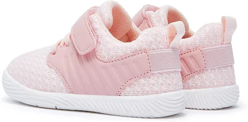 Vista 5 de BMCiTYBM Zapatos para caminar de malla transpirable para bebés, niños y niñas, ligeros, antideslizantes, para primeros pasos, 6, 9, 12, 18, 24 meses