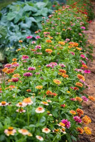 Vista 4 de Zinnia State Fair Pkt - Aprox. 60 semillas