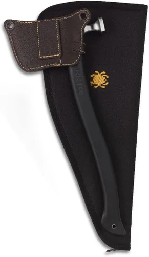 Vista 3 de Spyderco Genzow HatchetHawk Utility Tomahawk con cabeza de acero resistente 5160 y mango de aluminio de polipropileno de 15.82 pulgadas, incluye