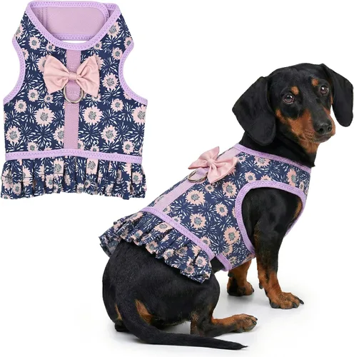Vista 33 de Arnés para perro Parisian Pet - Arnés de libertad ajustable - Chaleco para perro de camuflaje verde - Arnés para perro de 100% tela de malla