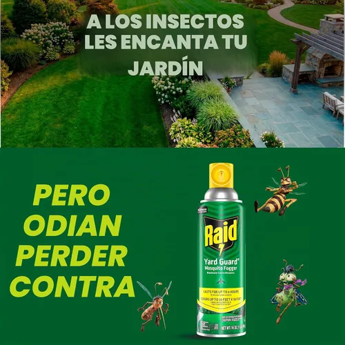 Vista 6 de Raid Yard Guard - Asesino de mosquitos para exteriores, 16 onzas, 12