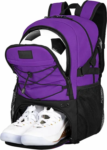 Vista 56 de Goloni Mochila de fútbol,Mochila de baloncesto con compartimento para pelotas y compartimento para zapatos,Mochila para baloncesto,Fútbol