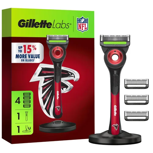 Vista 16 de Gillette Labs Special NFL 49ers Edition Shaving Razor for Men - 1 Handle, 1 Razor Blade Refill, Perfect for Game Day Grooming, GilletteLabs with