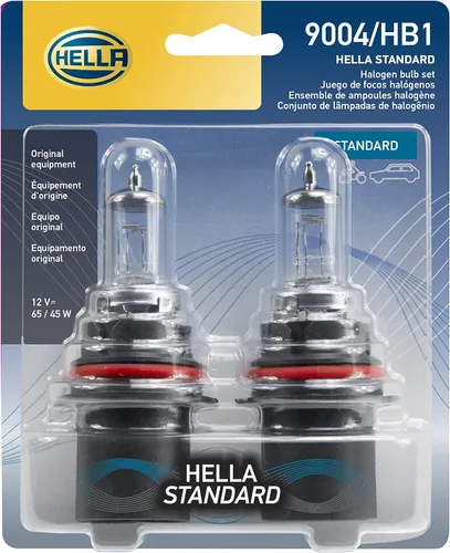 Vista 19 de HELLA 9004 - Kit de ampolla doble de 2.0 TB de alto rendimiento, 12 V, 65/45 W, paquete de 2