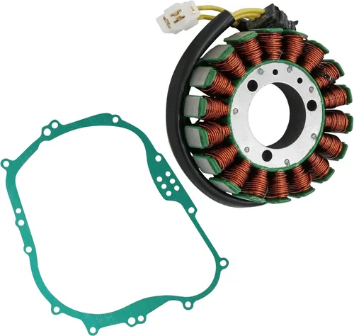 Vista 6 de Caltric Estator y junta compatibles con Kawasaki Klf300 Bayou 300 2X4 1992 1993 1994 1995-2004