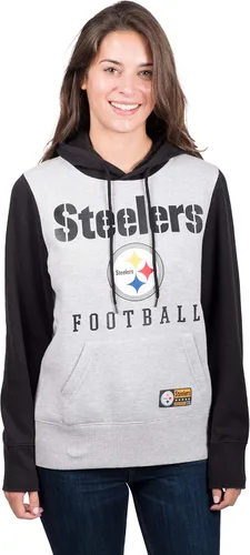 Vista 44 de Ultra Game Sudadera con capucha oficial de la NFL con cuello de lazo súper suave para mujer