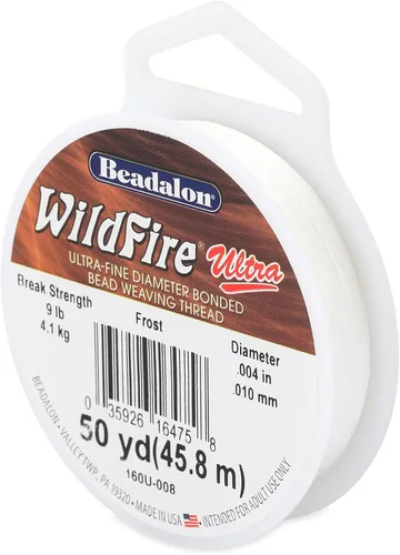 Vista 36 de Beadalon Wildfire Beading Thread Jewelry Fishing Line