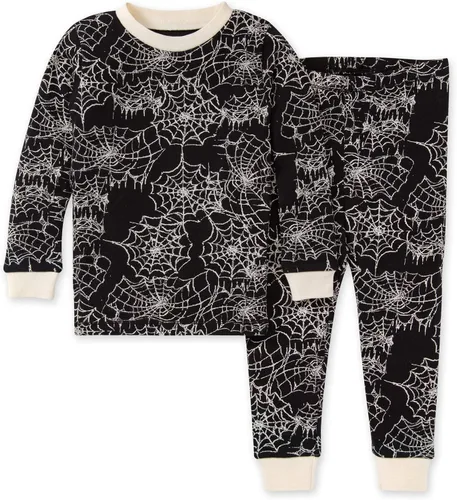 Vista 4 de Burt's Bees Baby Baby Girls' Family Jammies Matching Holiday Organic Cotton Pajamas