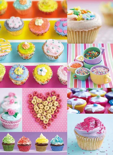 Vista 3 de Clementoni 39419 Clementoni-39419-Colección de alta calidad, donas dulces, 1000 piezas, multicolor