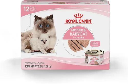 Vista 10 de Royal Canin Feline Health Nutrition Mother & Babycat Queen - Mousse en salsa ultra suave para gatos, 3 onzas (paquete de 6)