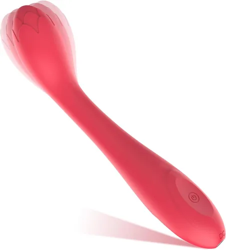 Vista 8 de Alovegarden Potente vibrador de rosa para el punto G del clítoris, estimulador de clítoris impermeable con 10 modos de vibración, juguete sexual más