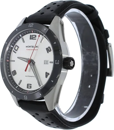 Vista 2 de MONTBLANC TimeWalker Reloj automático con esfera plateada para hombre 116058, plateado