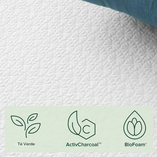 Vista 8 de Zinus Green Tea ActivFresh(R) - Colchón de espuma viscoelástica de 8 pulgadas, tamaño individual, colchón en una caja con embalaje compacto