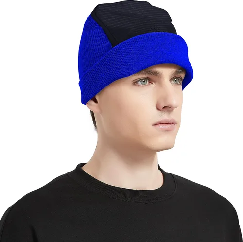 Vista 6 de Gorra profesional de Bboy acolchada cabeza Spin Beanie de punto de algodón Spin Hat