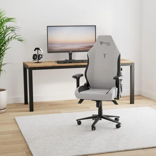Vista 2 de Secretlab Titan Evo Ash Silla Gaming - Reclinable - Silla de Computadora Ergonómica y Cómoda con Reposabrazos 4D - Almohada Magnética para la Cabeza