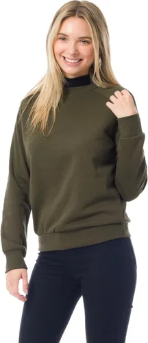 Vista 74 de Design by Olivia Sudadera básica suave y cómoda de cuello redondo para mujer, ropa de otoño