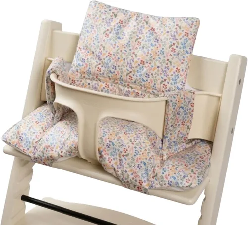 Vista 11 de Stokke Tripp Trapp - Juego de cojines impermeables y compatibles, fáciles de limpiar, hechos de tela de Corea, 100% algodón, juego de cojines
