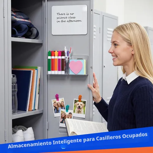 Vista 7 de Simetufy Soporte magnético grande para marcadores de borrado en seco