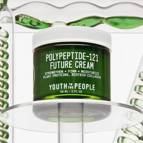Vista 2 de Youth To The People Crema polipéptida 121 reafirmante + hidratante facial hidratante y colágeno para piel seca para el cuidado de la piel rica