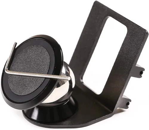 Vista 8 de Soporte para teléfono celular giratorio de 360 grados para Land Rover Discovery Sport 2020, color negro