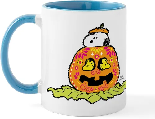 Vista 118 de CafePress Sincere Pumpkin Patch Mug Taza de café de cerámica de 11 oz (11.0 fl oz)