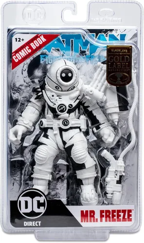 Vista 10 de McFarlane Toys - DC Direct Page Punchers Mr.Freeze (Line Art) Figura de acción de 7 pulgadas con Batman Comic