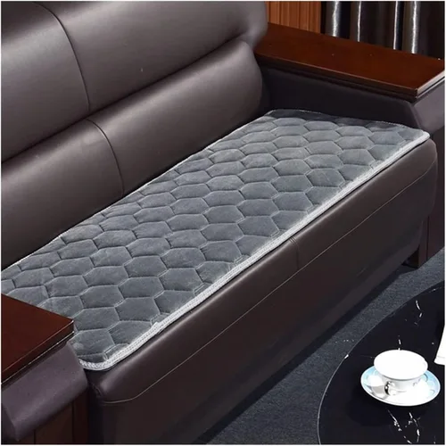 Vista 5 de Fundas para sofá de 3 plazas y 2 plazas y 1 plaza, funda de sofá reversible, funda acolchada ajustable para sofá, protectores impermeables