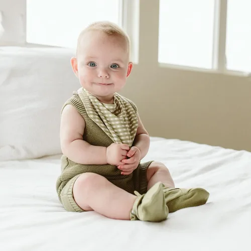 Vista 5 de goumikids Viscosa hecha de algodón de bambú Stay-On Botas