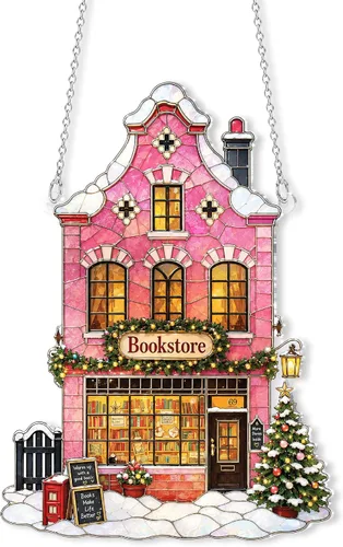 Vista 33 de Adorno de libélula atrapa-sueños con tarjeta de historia, regalos de libélula para mujeres, adorno navideño de libélula, idea de intercambio