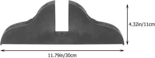 Vista 6 de Zerodeko Soporte plegable para divisor de habitación, soporte de pantalla de privacidad, pies de panel de base de partición, base de cerca, borde