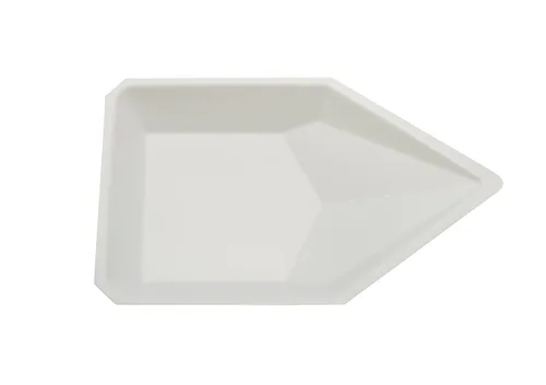 Vista 3 de Heathrow Scientific, recipiente para pesar portamuestra de poliestireno, color blanco (500 unidades), Blanco, 500